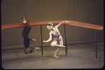 Martha Graham production of "Acrobats of God" with David Wood on barre and Helen McGehee, choreography by Martha Graham