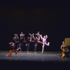 Martha Graham production of "Acrobats of God" with David Wood (L) and Martha Graham (R), choreography by Martha Graham