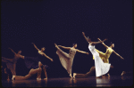 Mary Hinkson (in white), in a Martha Graham production of "Diversion of Angels" (New York)