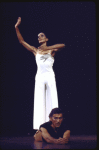 Bertram Ross and Mary Hinkson, in a Martha Graham production of "Diversion of Angels" (New York)