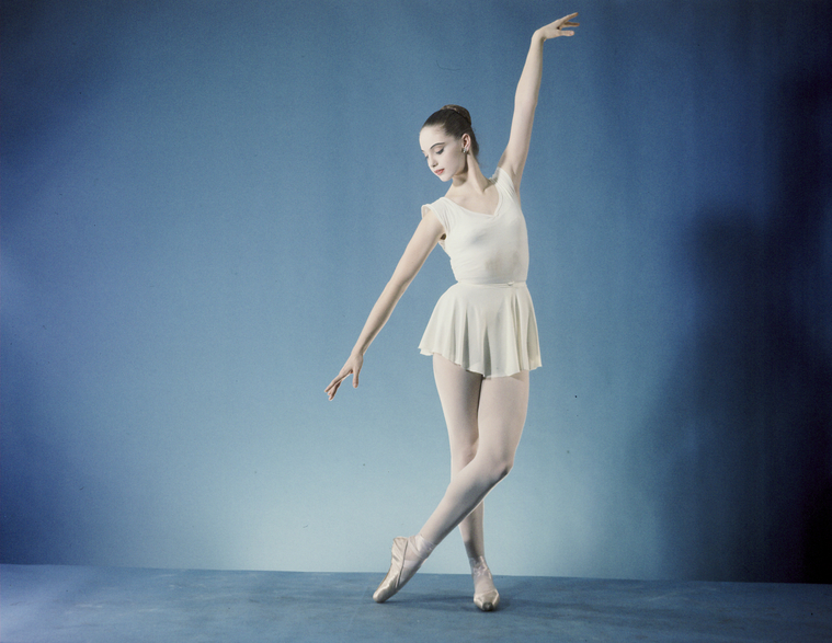 New York City Ballet - Studio portrait of Suzanne Farrell in 