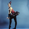 New York City Ballet - Studio portrait of Terry Port in "Western Symphony" , choreography by George Balanchine (New York)