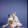 New York City Ballet - Studio photo Patricia McBride and Edward Villella in "Harlequinade", choreography by George Balanchine (New York)