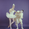 New York City Ballet  -Studio photo of Suki Shorer and Deni Lamont in "Harlequinade", choreography by George Balanchine (New York)