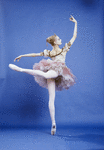 New York City Ballet - Studio portrait of Nina Federova in "A Midsummer Night's Dream", choreography by George Balanchine (New York)