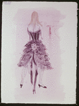 New York City Ballet - costume sketch for "Slaughter on Tenth Avenue" by Irene Sharaff, choreography by George Balanchine (New York)