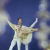 Kay Mazzo and John Prinz, in a New York City Ballet production of "The Nutcracker." (New York)