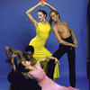 Martha Graham Dance Company, studio portrait of Peggy Lyman, Bert Terborgh, Yuriko Kimura and George White, Jr. in "Embattled Garden", choreography by Martha Graham
