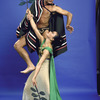 Martha Graham Dance Company, studio portrait of Yuriko Kimura and Tim Wengard in "Night Journey", choreography by Martha Graham