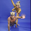 Martha Graham Dance Company, studio portrait of Yuriko Kimura and Tim Wengard in "Ecuatorial", choreography by Martha Graham