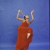 Martha Graham Dance Company, studio portrait of Bonnie Oda Homsey in "Judith", choreography by Martha Graham