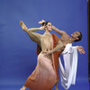 Martha Graham Dance Company, studio portrait of Janet Eilber and Peter Sparling in "Plain of Prayer", choreography by Martha Graham