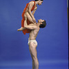 Martha Graham Dance Company, studio portrait of Elisa Monte and Tim Wengard in "O Thou Desire", choreography by Martha Graham