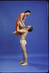 Martha Graham Dance Company, studio portrait of Elisa Monte and Tim Wengard in "O Thou Desire", choreography by Martha Graham