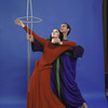 Martha Graham Dance Company, studio portrait of studio portrait of Janet Eilber and Peter Sparling in "Seraphic Dialogue", choreography by Martha Graham