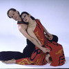 Martha Graham Dance Company, studio portrait of Yuriko Kimura and Peter Sparling in "Dark Meadow", choreography by Martha Graham