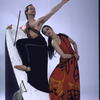 Martha Graham Dance Company, studio portrait of Yuriko Kimura and Peter Sparling in "Dark Meadow", choreography by Martha Graham