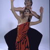 Martha Graham Dance Company, studio portrait of Yuriko Kimura and Peter Sparling in "Dark Meadow", choreography by Martha Graham