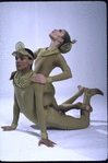 Martha Graham Dance Company, studio portrait of Peggy Lyman and David Brown in "Frescoes", choreography by Martha Graham