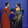 Studio portrait of Susan McLain and Peggy Lyman in "Episodes", choreography by Martha Graham