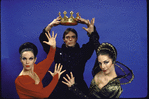 Studio portrait of Susan McLain, Tim Wengerd, and Peggy Lyman in Martha Graham's "Episodes"