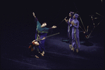 Martha Graham Dance Company production of "Seraphic Dialogue" with Elisa Monte and Peter Sparling, choreography by Martha Graham