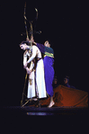 Martha Graham Dance Company production of "Seraphic Dialogue" with Peggy Lyman and Mario Delamo, choreography by Martha Graham
