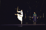 Martha Graham Dance Company production of "Seraphic Dialogue" with Peggy Lyman and Mario Delamo, choreography by Martha Graham