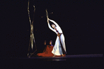 Martha Graham Dance Company production of "Seraphic Dialogue" with Peggy Lyman, choreography by Martha Graham