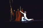 Martha Graham Dance Company production of "Seraphic Dialogue" with Peggy Lyman, choreography by Martha Graham