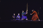 Martha Graham Dance Company production of "Seraphic Dialogue" with Janet Eilber and Mario Delamo, choreography by Martha Graham