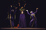 Martha Graham Dance Company production of "Seraphic Dialogue" with Janet Eilber and Mario Delamo, choreography by Martha Graham