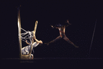 Martha Graham Dance Company production of "Errand into the Maze" with Peggy Lyman and George White, Jr., choreography by Martha Graham