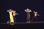 Elisa Monte in yellow, in a Martha Graham production of "Diversion of Angels" (New York)