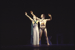 Martha Graham Dance Company production of "Night Journey" with Diane Gray and Tim Wengard, choreography by Martha Graham