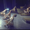 Martha Graham Dance Company production of "Adorations" with Janet Eilber (foreground), Mario Delamo and Peggy Lyman, choreography by Martha Graham