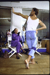 Martha Graham Dance Company rehearsal of "American Document" with Martha Graham and Mikhail Baryshnikov, choreography by Martha Graham