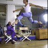 Martha Graham Dance Company rehearsal of "American Document" with Martha Graham and Mikhail Baryshnikov, choreography by Martha Graham
