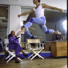 Martha Graham Dance Company rehearsal of "American Document" with Martha Graham and Mikhail Baryshnikov, choreography by Martha Graham