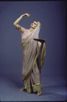 Martha Graham Dance Company, Studio portrait of Maxine Sherman in "Incense" with choreography by Ruth St. Denis