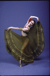 Martha Graham Dance Company, Studio portrait of Terese Capucilli in "Serenata Morsica", choreography by Martha Graham