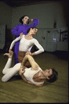 Martha Graham Dance Company with Martha Graham rehearsing "Song" with dancers, choreography by Martha Graham