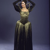 Studio portrait of Peggy Lyman in Martha Graham's "Episodes"