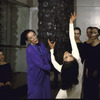 Martha Graham Dance Company, Martha Graham rehearses Takako Asakawa and dancers in "Heretic", choreography by Martha Graham