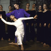 Martha Graham Dance Company, Martha Graham rehearses Takako Asakawa and dancers in "Heretic", choreography by Martha Graham