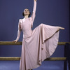 Martha Graham Dance Company, studio portrait of dancer Janet Eilber in "Frontier", choreography by Martha Graham