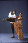 Martha Graham Dance Company, studio portrait of dancers Terese Capucilli and Julian Littleford in "Appalachian Spring", choreography by Martha Graham