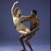 Martha Graham Dance Company, studio portrait of dancers Judith Garay and George White, Jr. in "Circe", choreography by Martha Graham