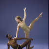 Martha Graham Dance Company, studio portrait of dancers Judith Garay and George White, Jr. in "Circe", choreography by Martha Graham