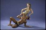 Martha Graham Dance Company, studio portrait of dancers Judith Garay and Steve Rooks in "Circe", choreography by Martha Graham
